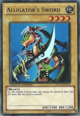 Alligator's Sword - WP11-EN012 - Super Rare - Limited Edition